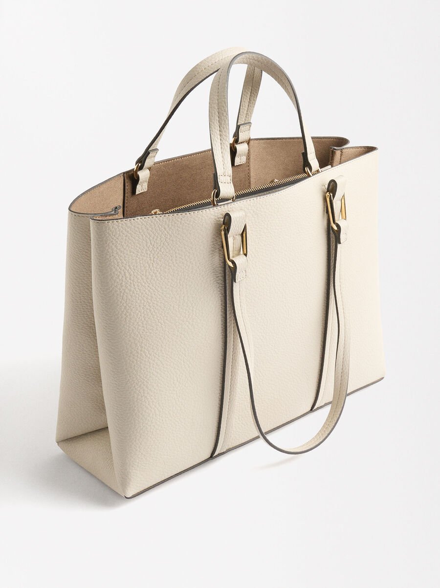 Sac shopper à poignées doubles