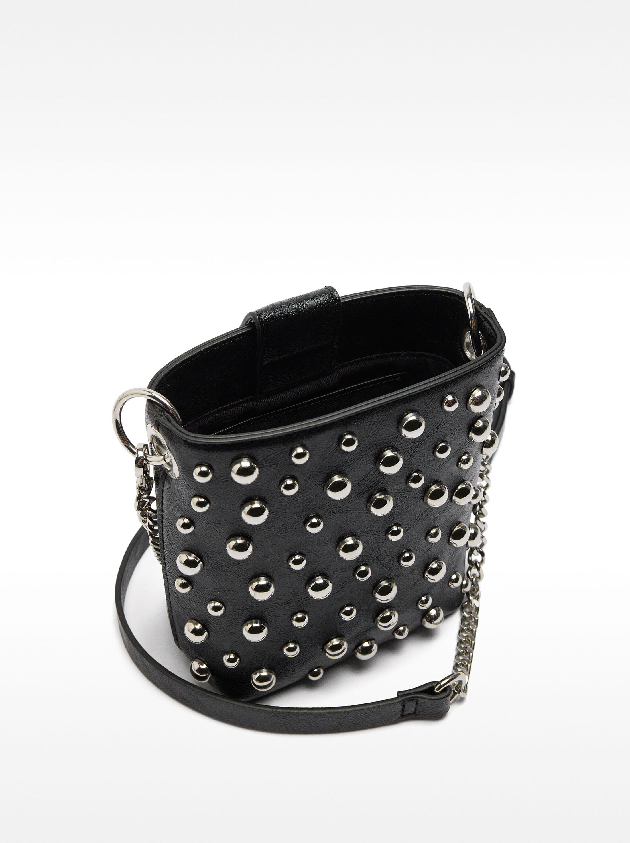 Crossbody bag with studs image number 3.0
