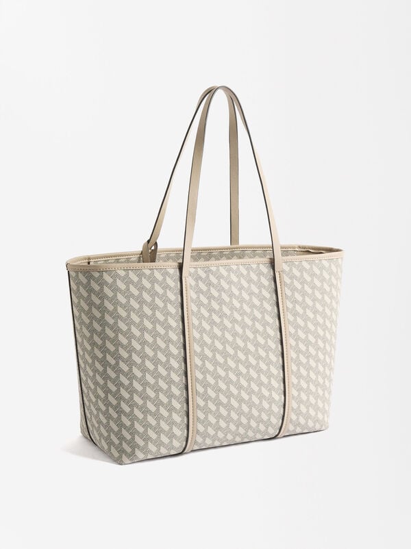Printed shopper bag
