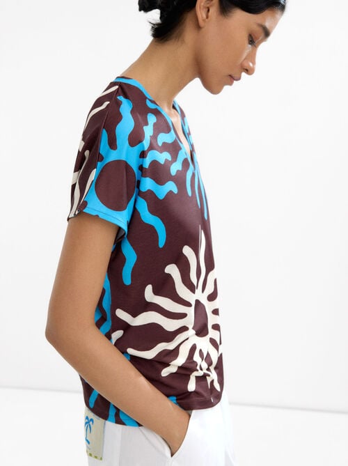Camiseta estampada
