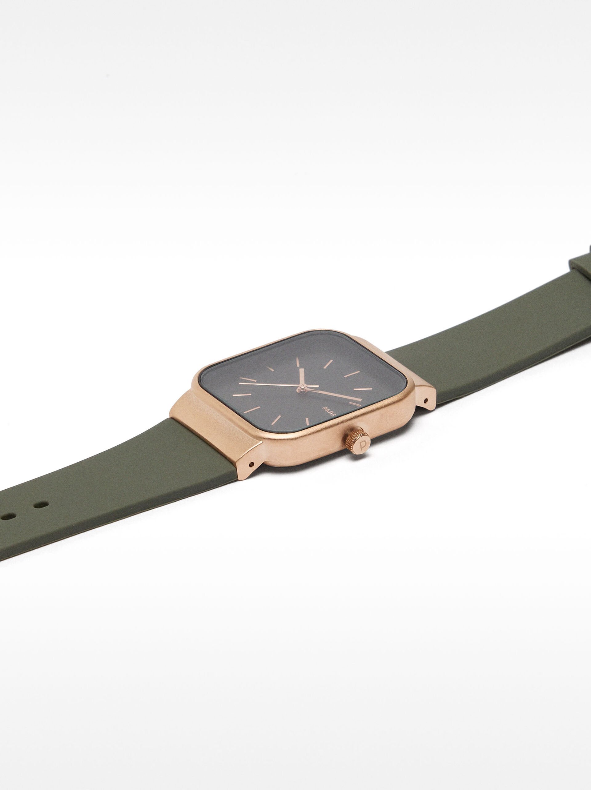 Uhr mit Armband aus Silikon image number 2.0