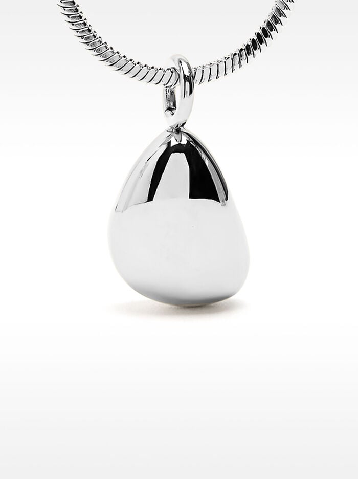 Set de collares con colgante - acero inoxidable