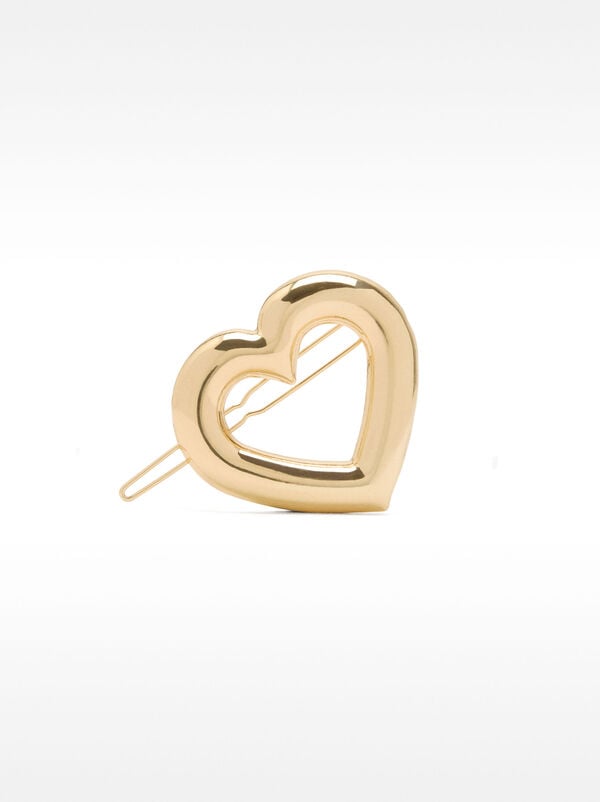 Heart hairpin