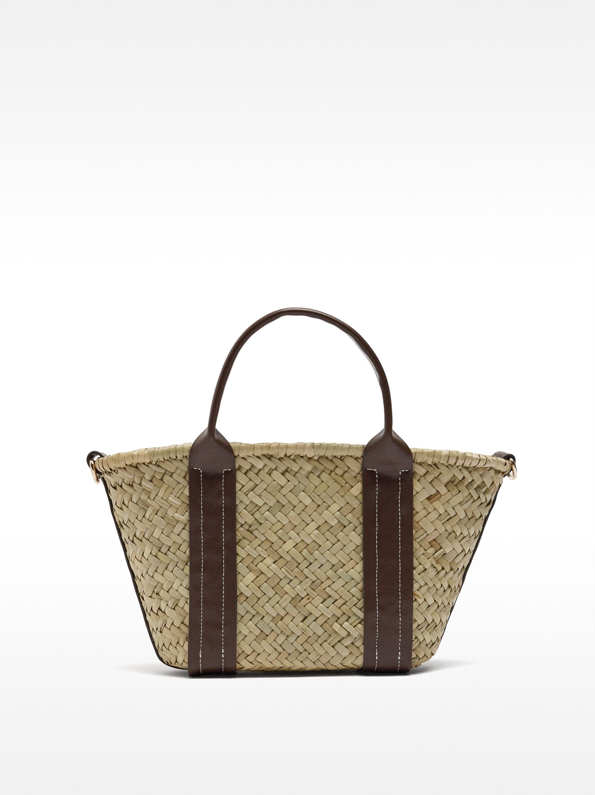 Bolso tote de rafia image number 0.0