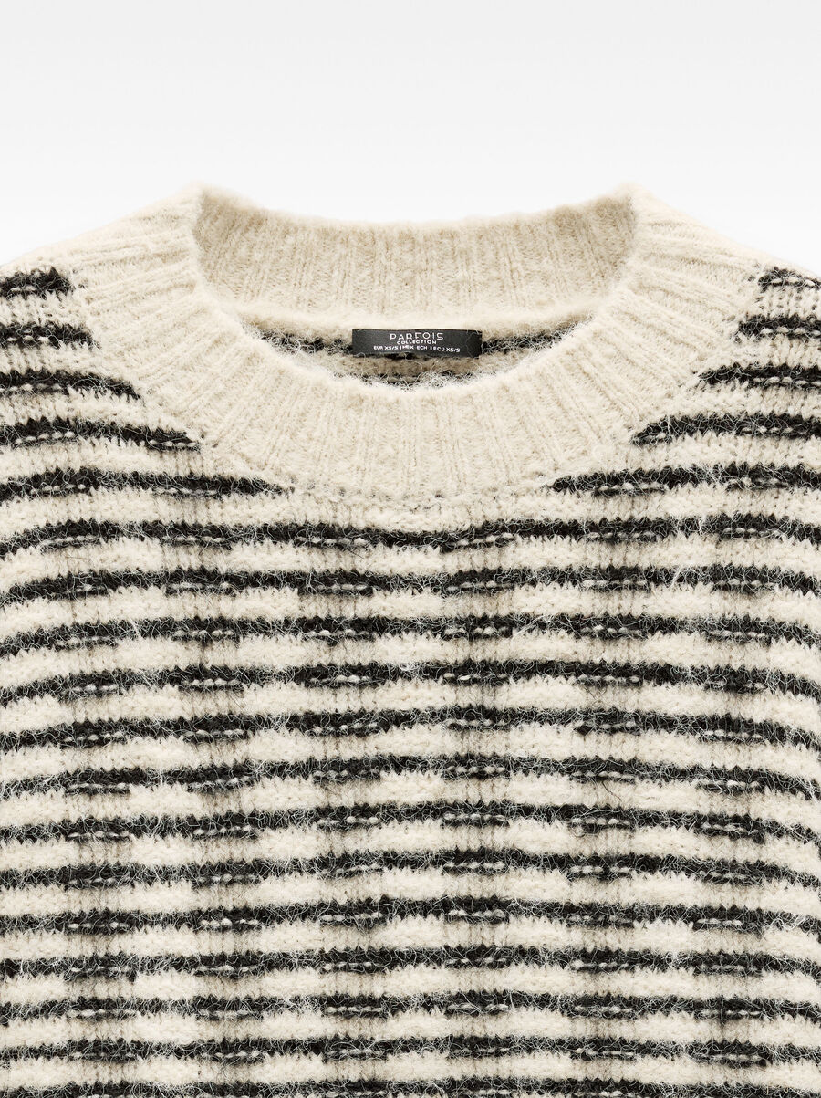 Jersey de punto a rayas