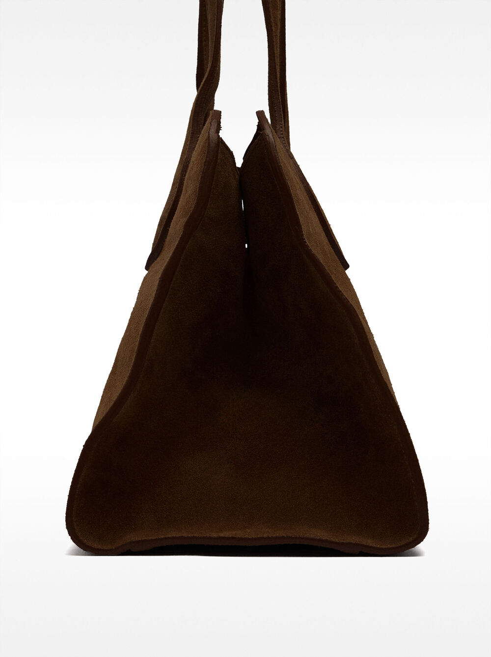 Leather tote bag