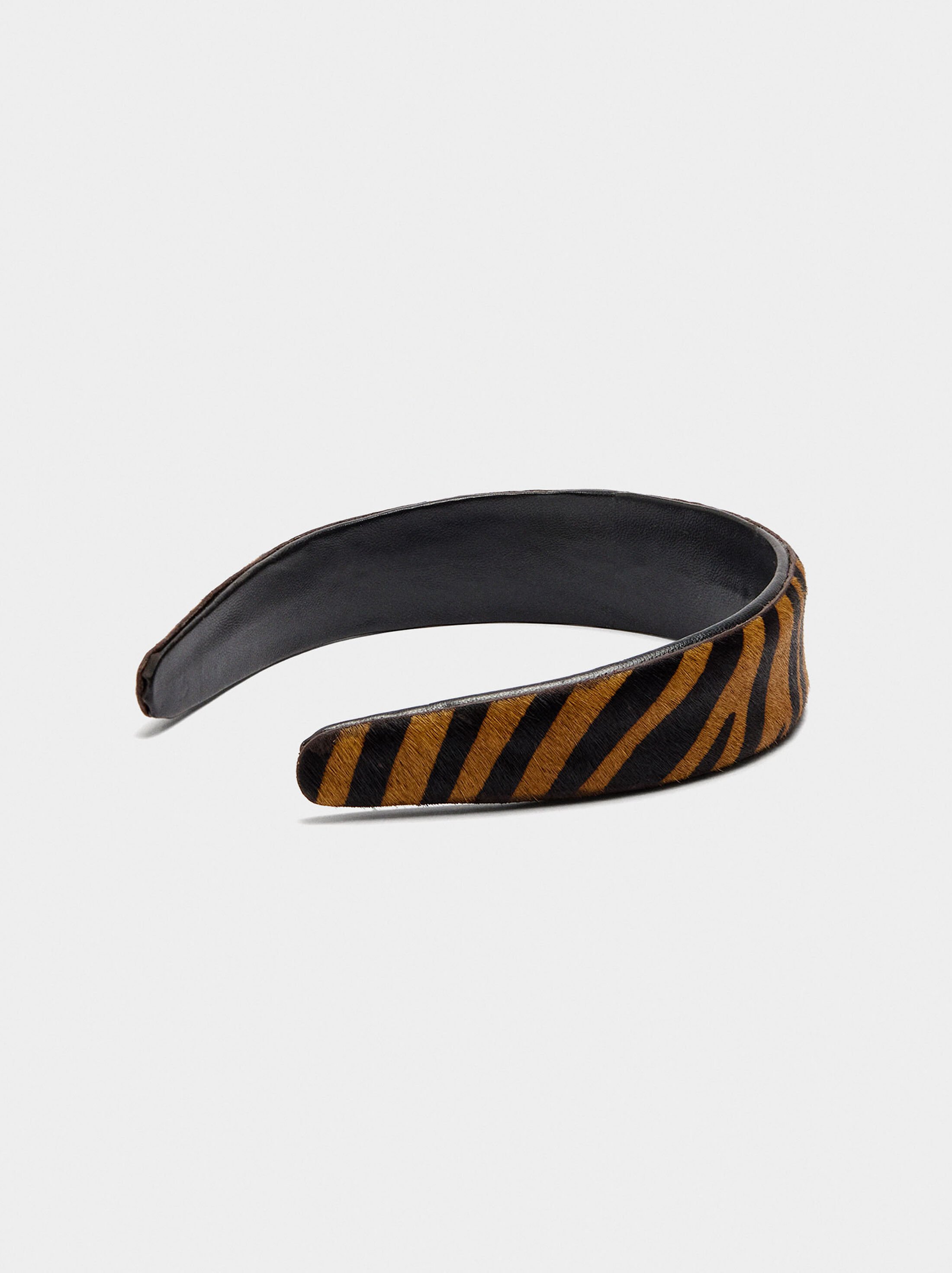 Headband with leather image number 2.0