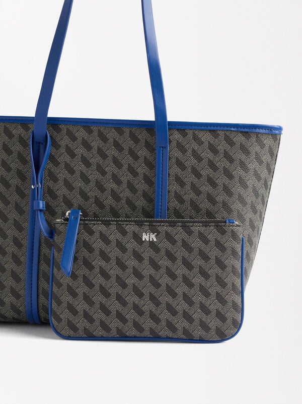 Printed tote bag