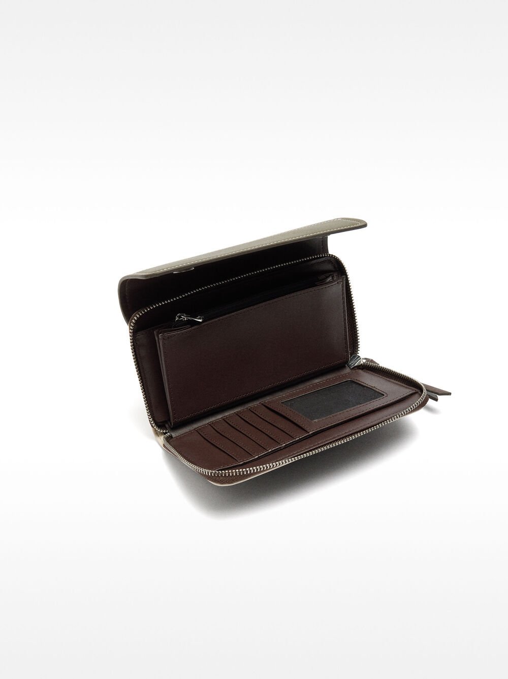 Cartera de color block