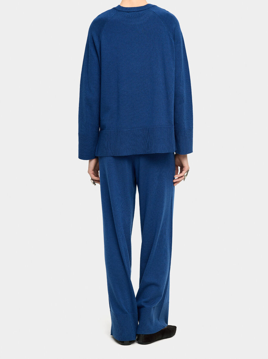 Jersey de punto con lana