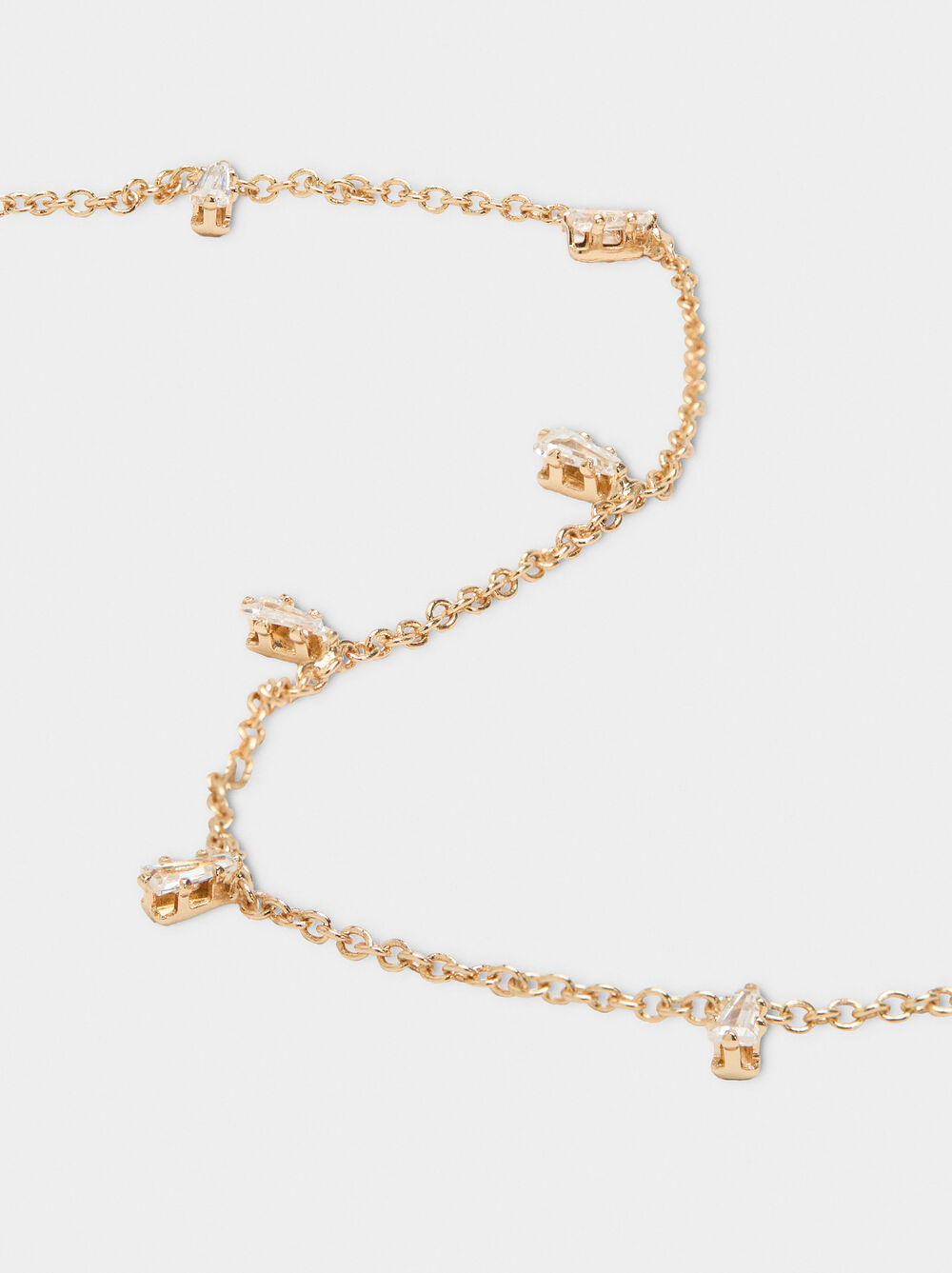 Collier avec zirconias