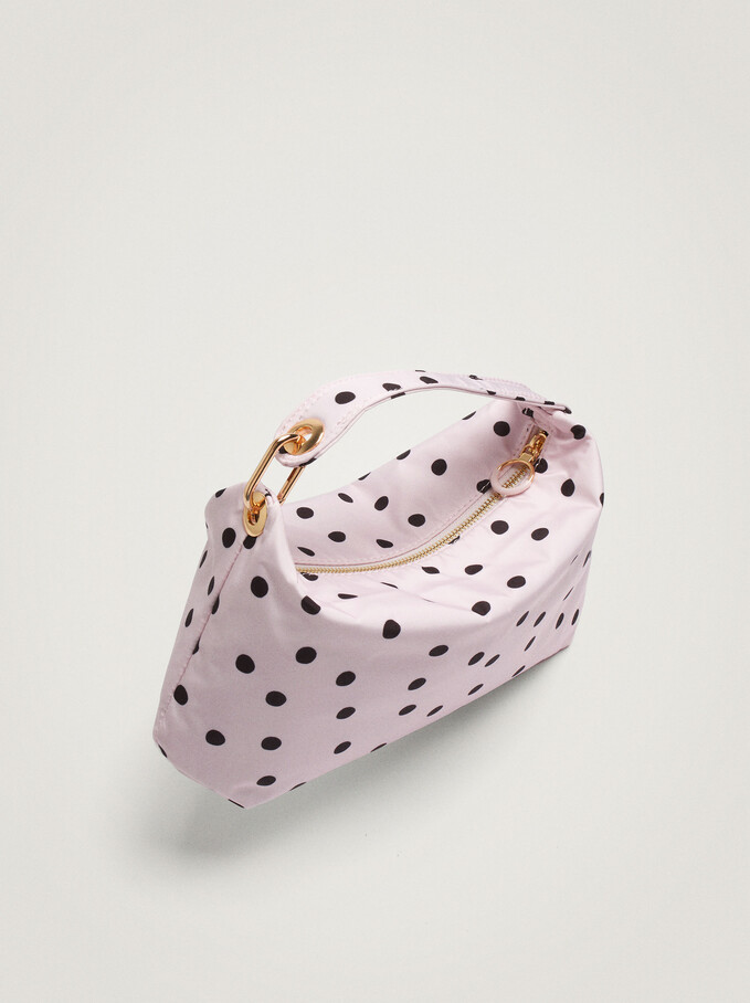 Polka Dot Bag, Pink, hi-res