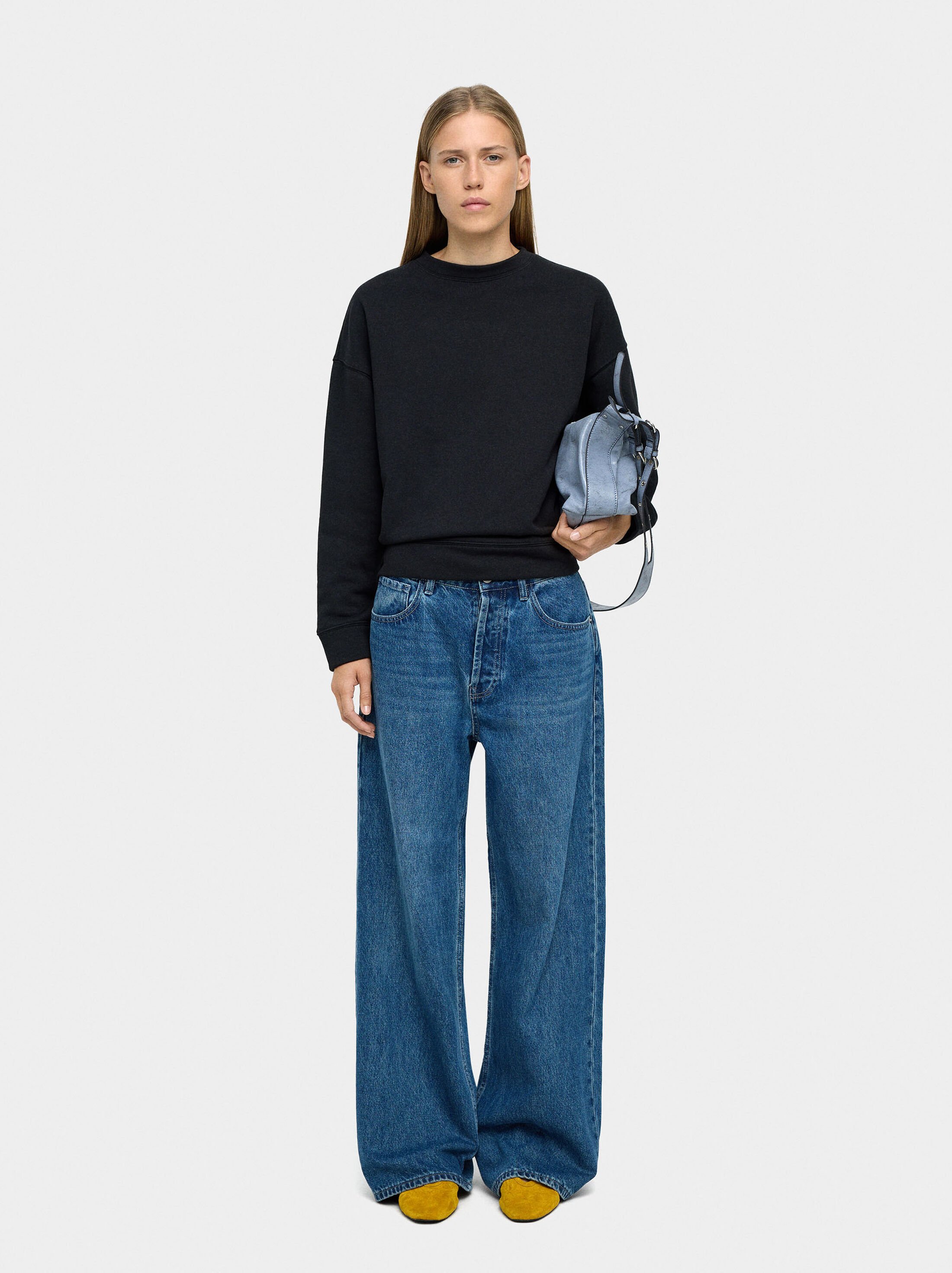 Cotton sweatshirt  image number 1.0