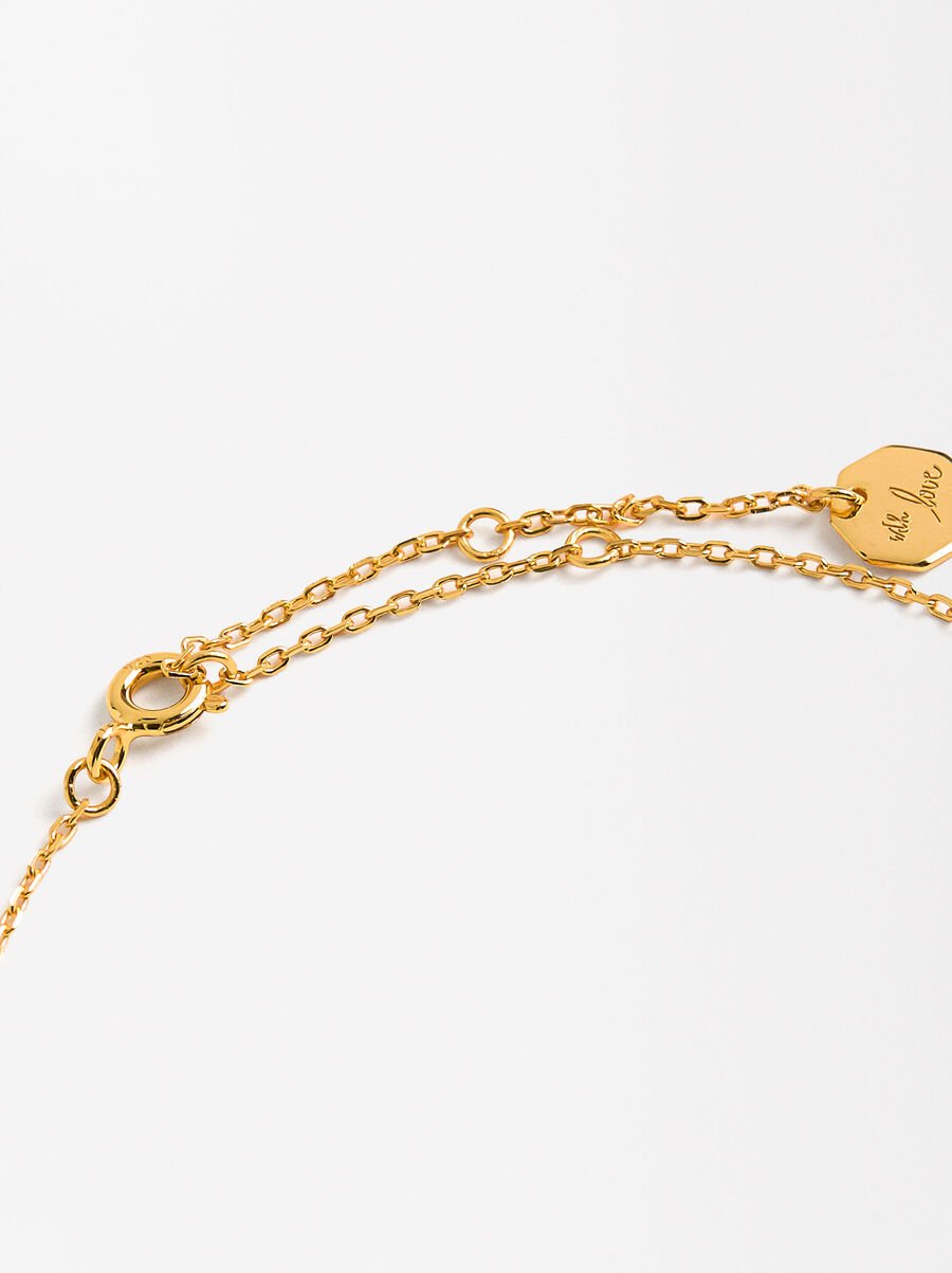 Bracelet with zirconias - 925 sterling silver