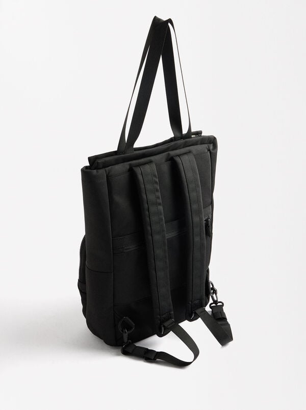 Nylon cabin backpack