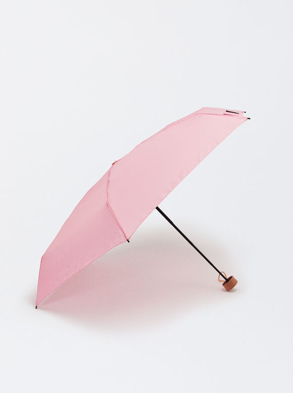 Petit Parapluie Pliant, Rose, hi-res