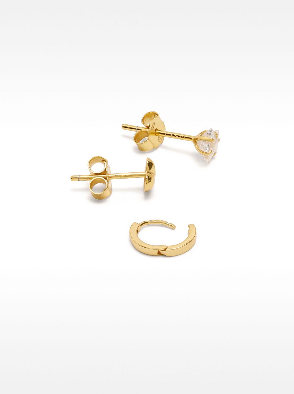 Conjunt d’arracades amb zircons – plata de llei 925