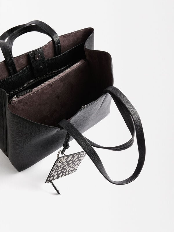 13" laptop bag with pendant