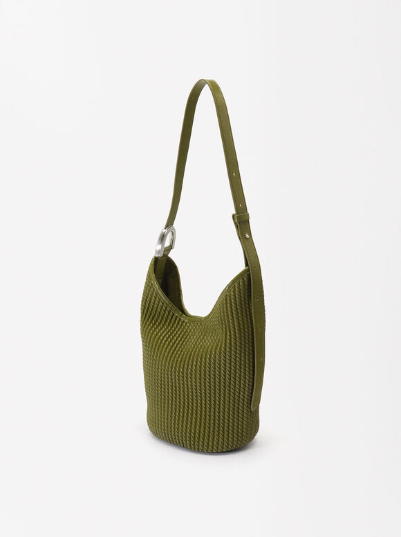 Everyday Shoulder Bag, Green, hi-res