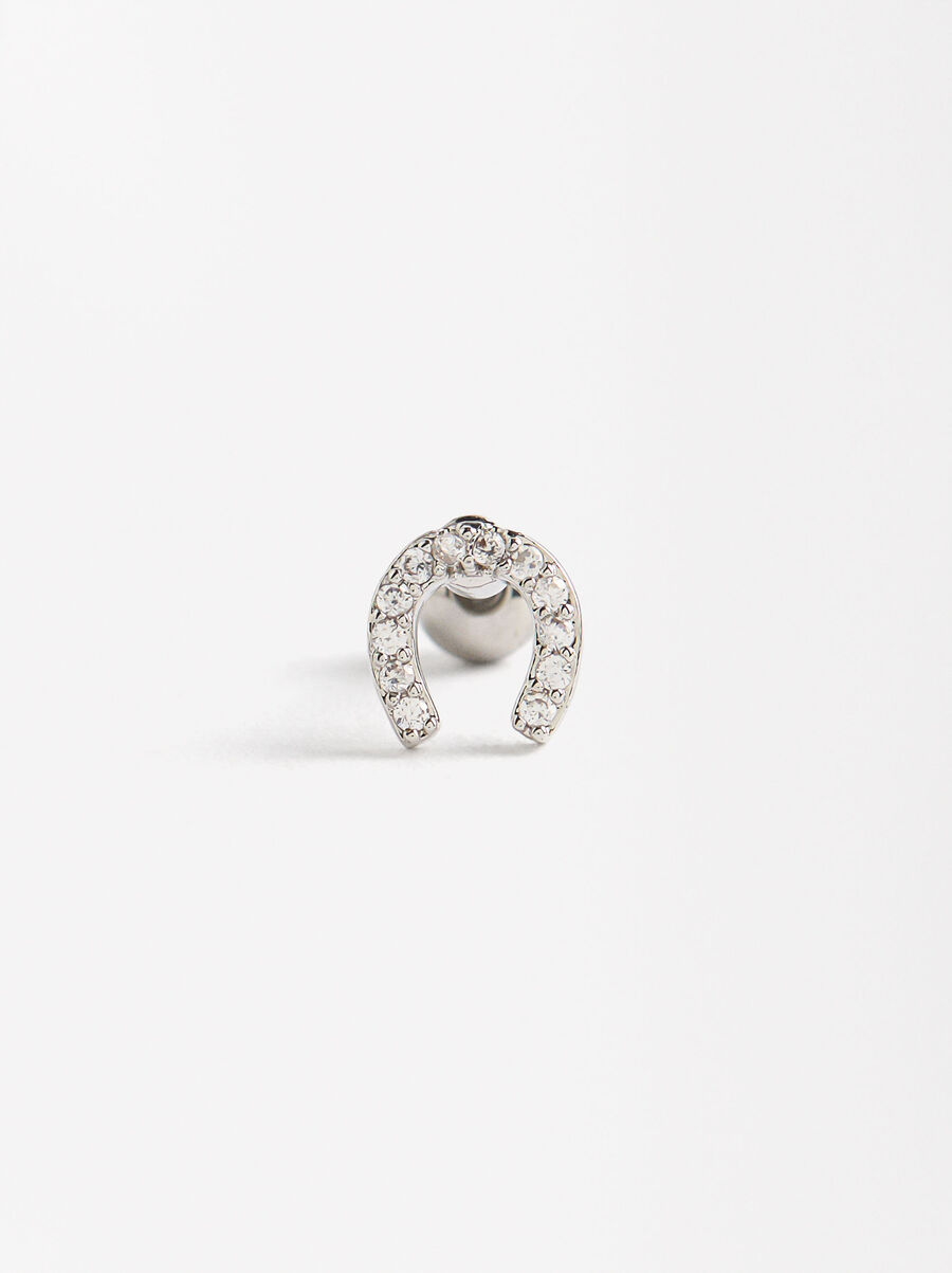 Zirconia piercing - stainless steel