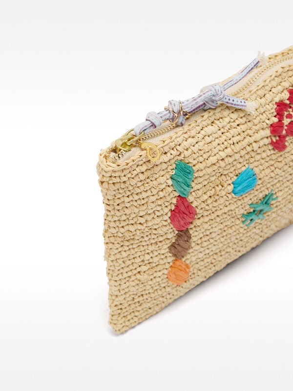 Straw multi-purpose bag L