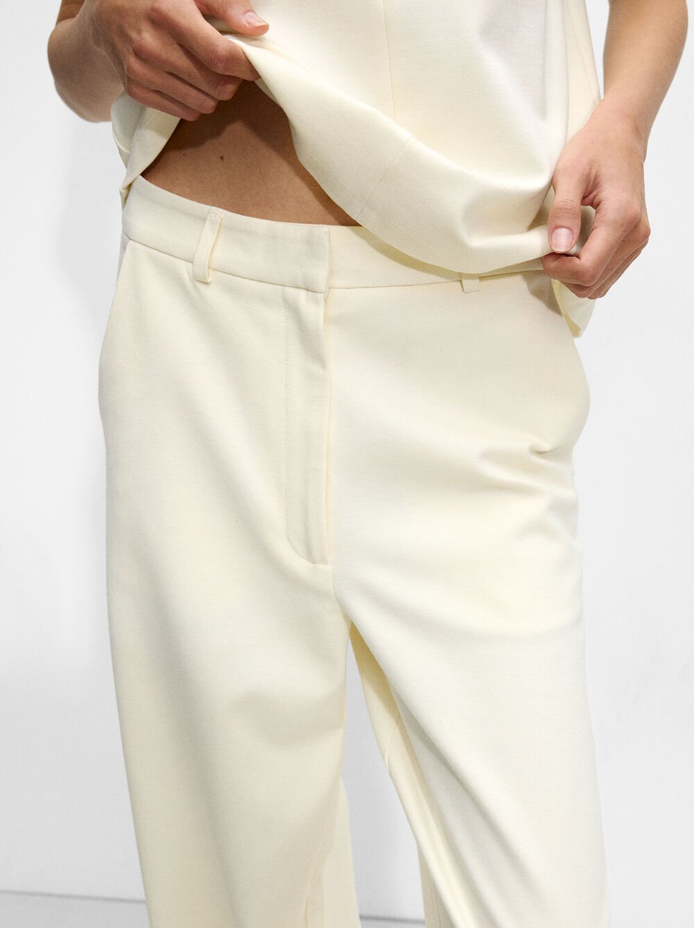 Pantalones rectos