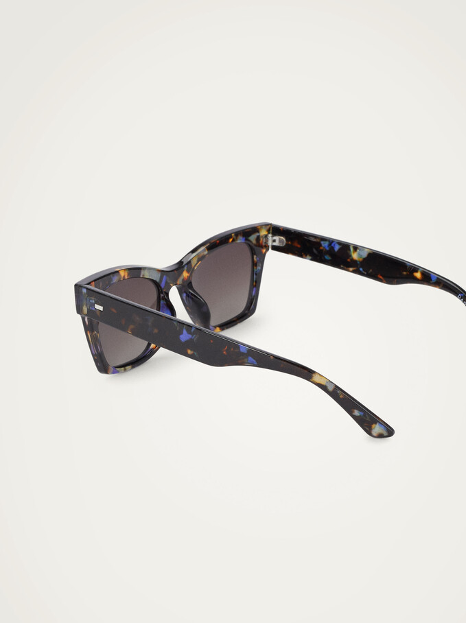 Cat Eye Sunglasses, Multicolor, hi-res