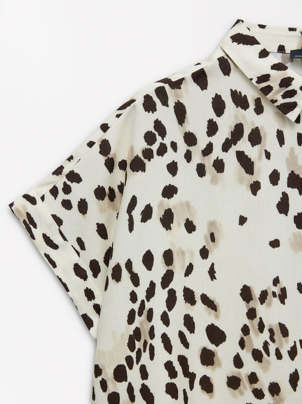 Short sleeve printed shirt