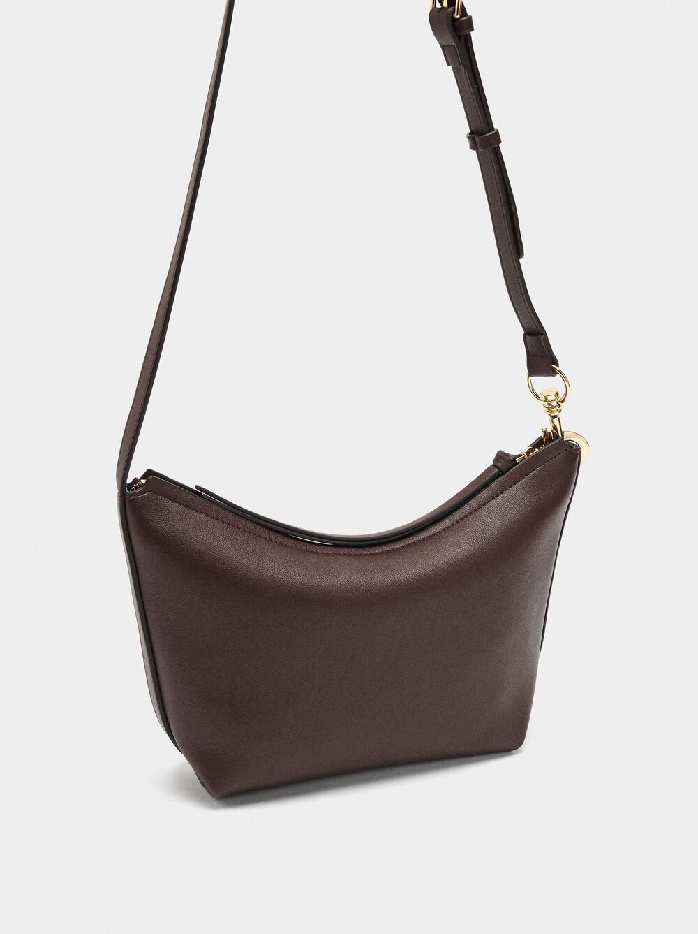 Plain crossbody bag