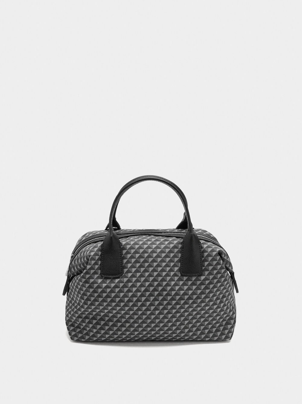 Tote-Tasche aus bedrucktem Nylon