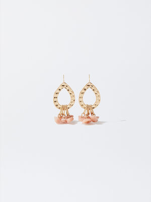 Long Drop Earrings With Beads image number 0.0