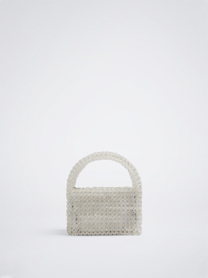 Party Handbag With Beads, , hi-res