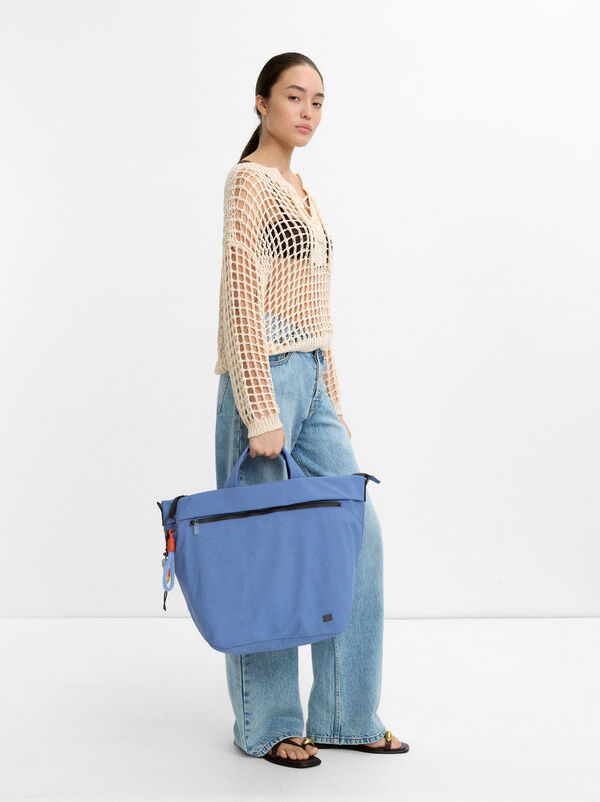 Nylon weekend bag