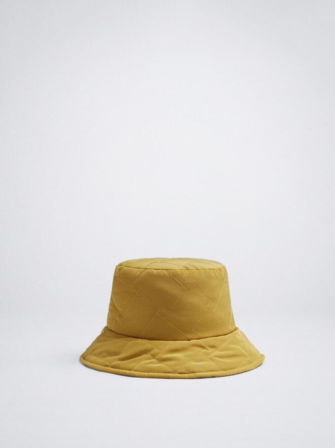 Waterproof Bucket Hat, Mustard, hi-res