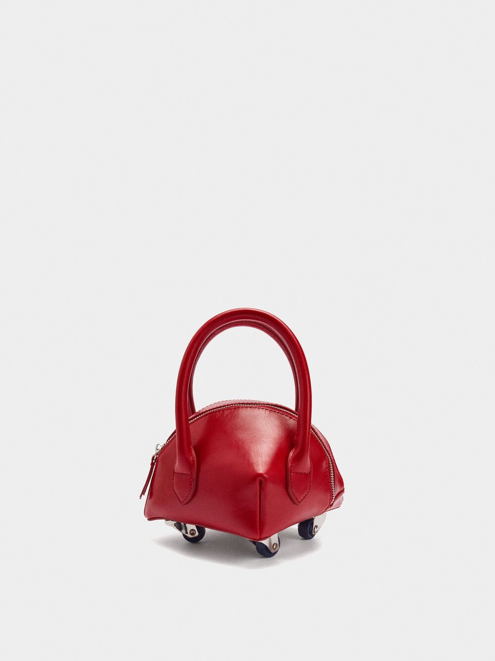 Handbag with wheels