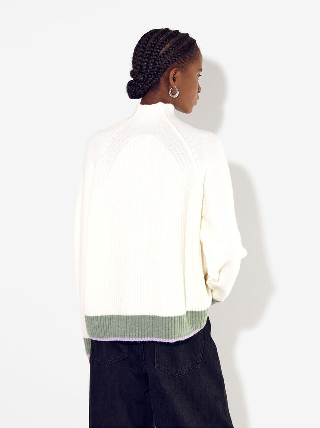 Online Exclusive - Knit Sweater image number 4.0