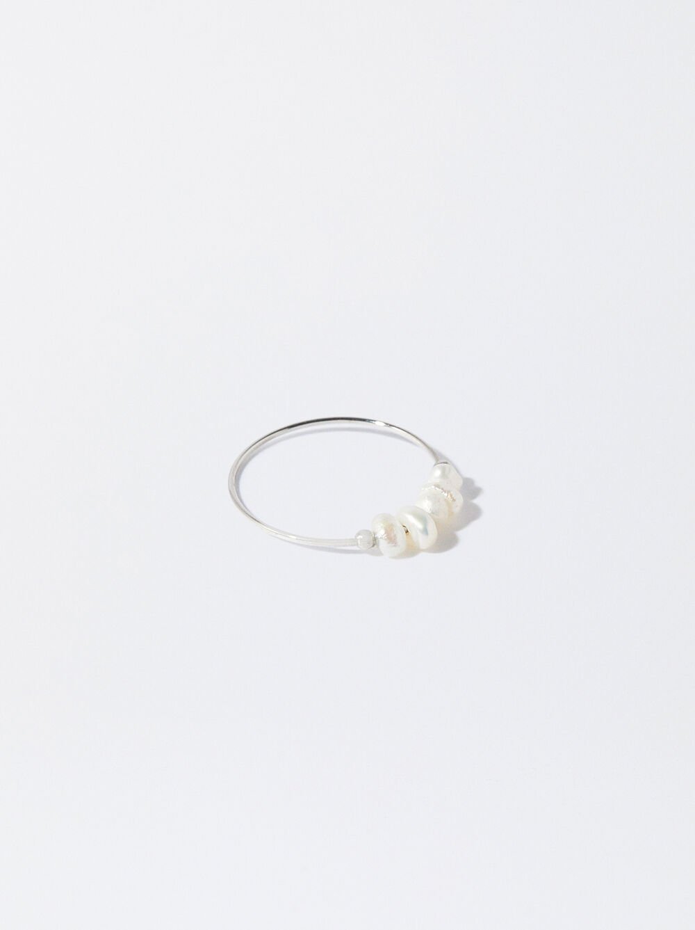 Ring With Freshwater Pearl