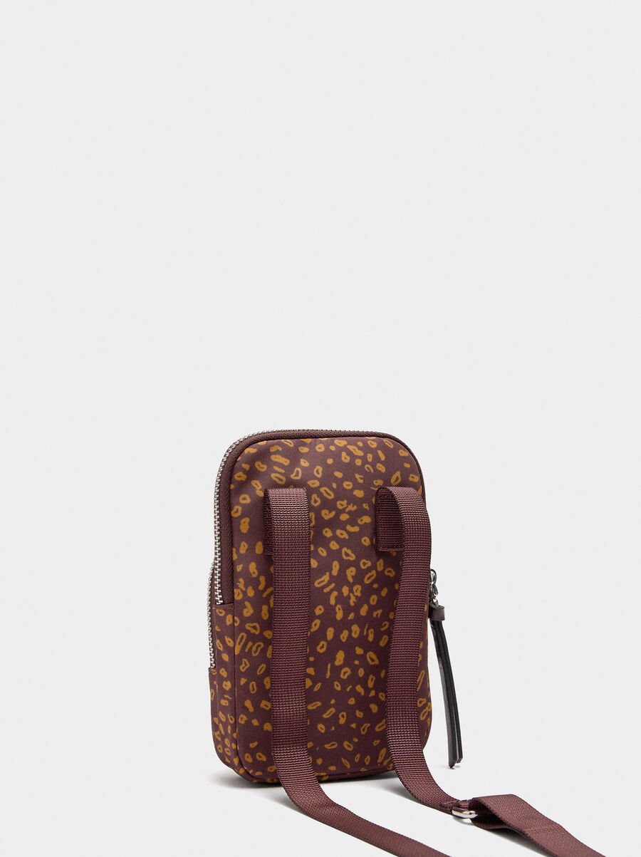Printed nylon phone bag