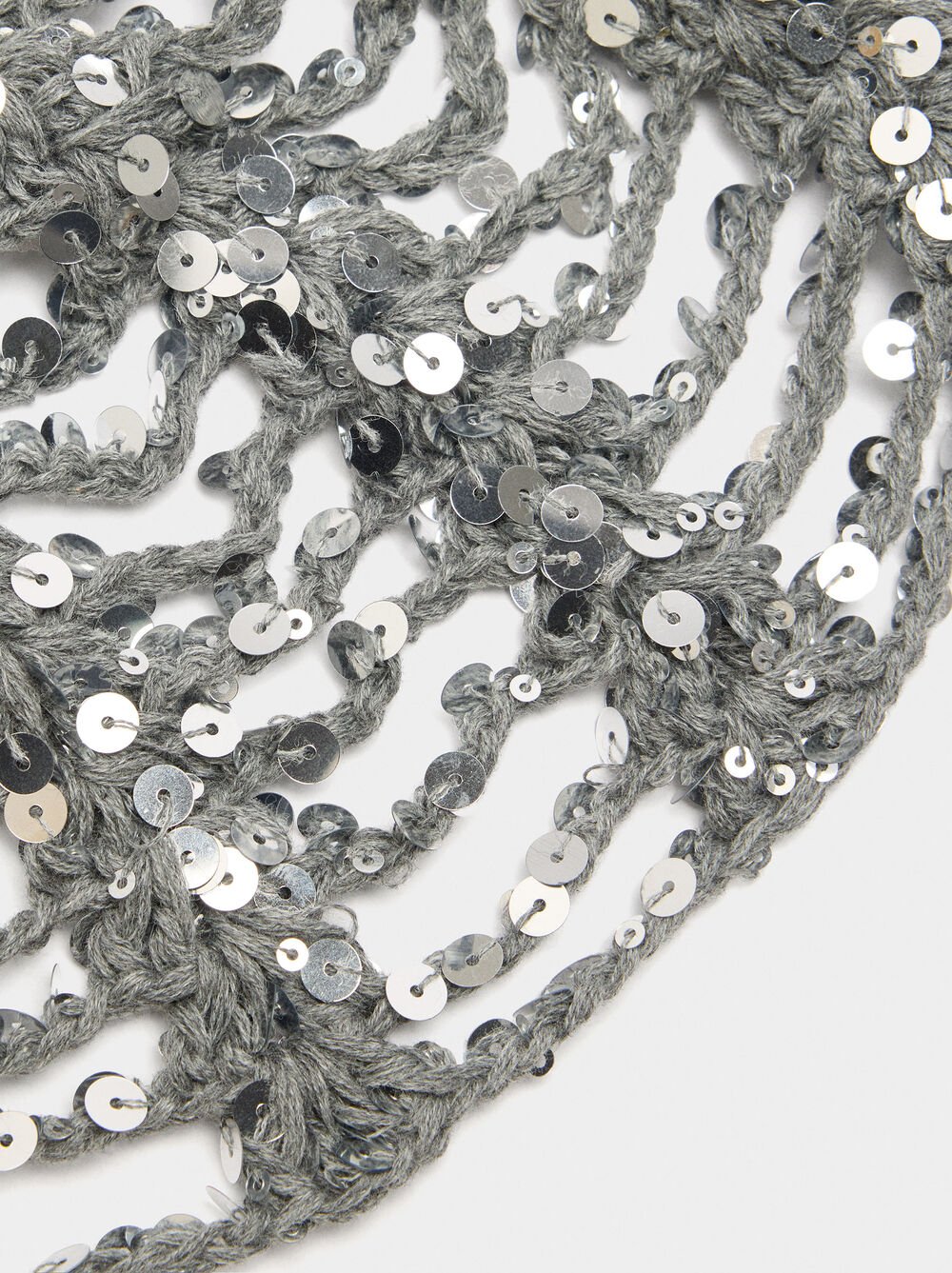 Gorro de algodón con lentejuelas