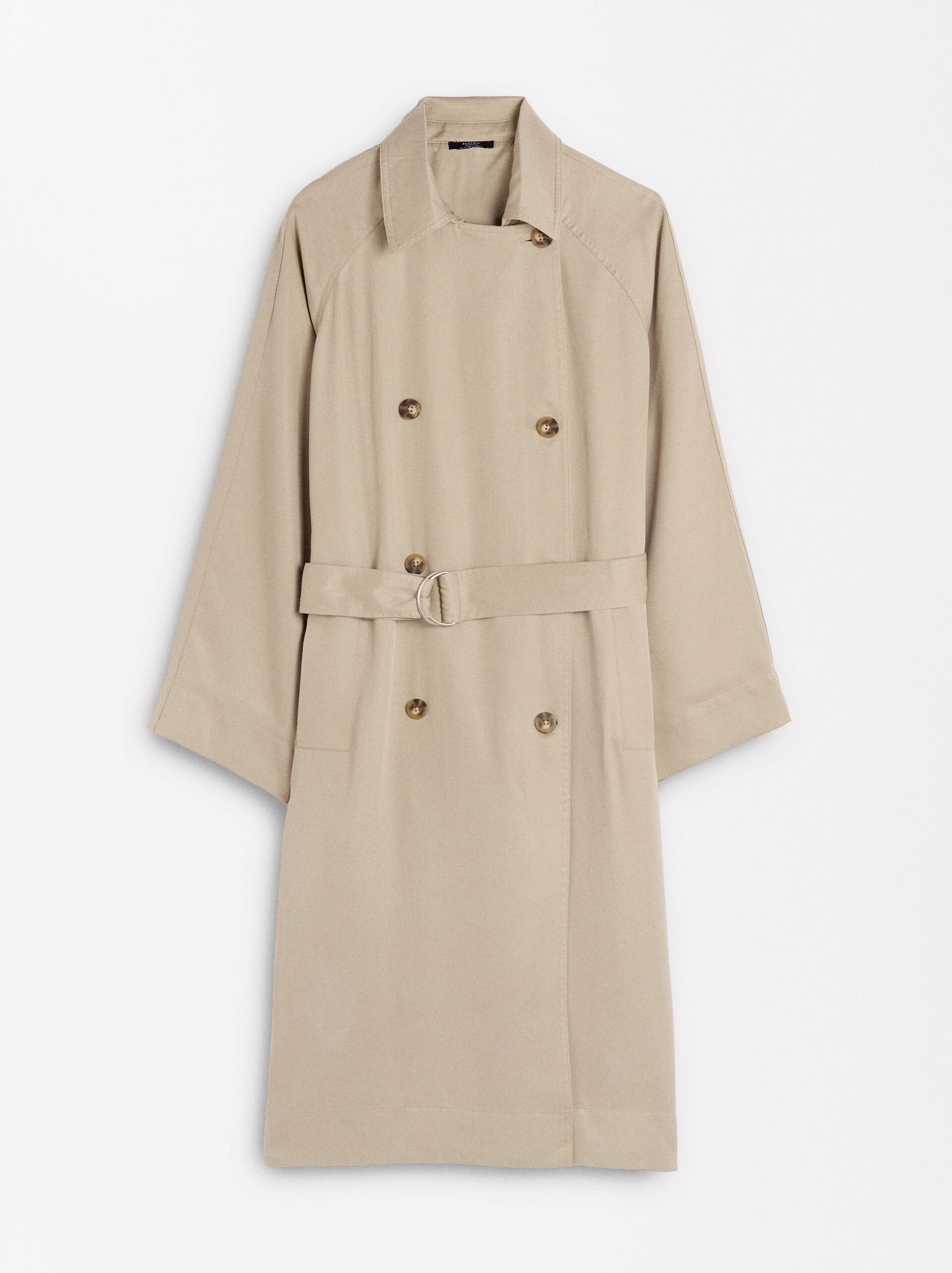 Trench coat with pockets image number 1.0