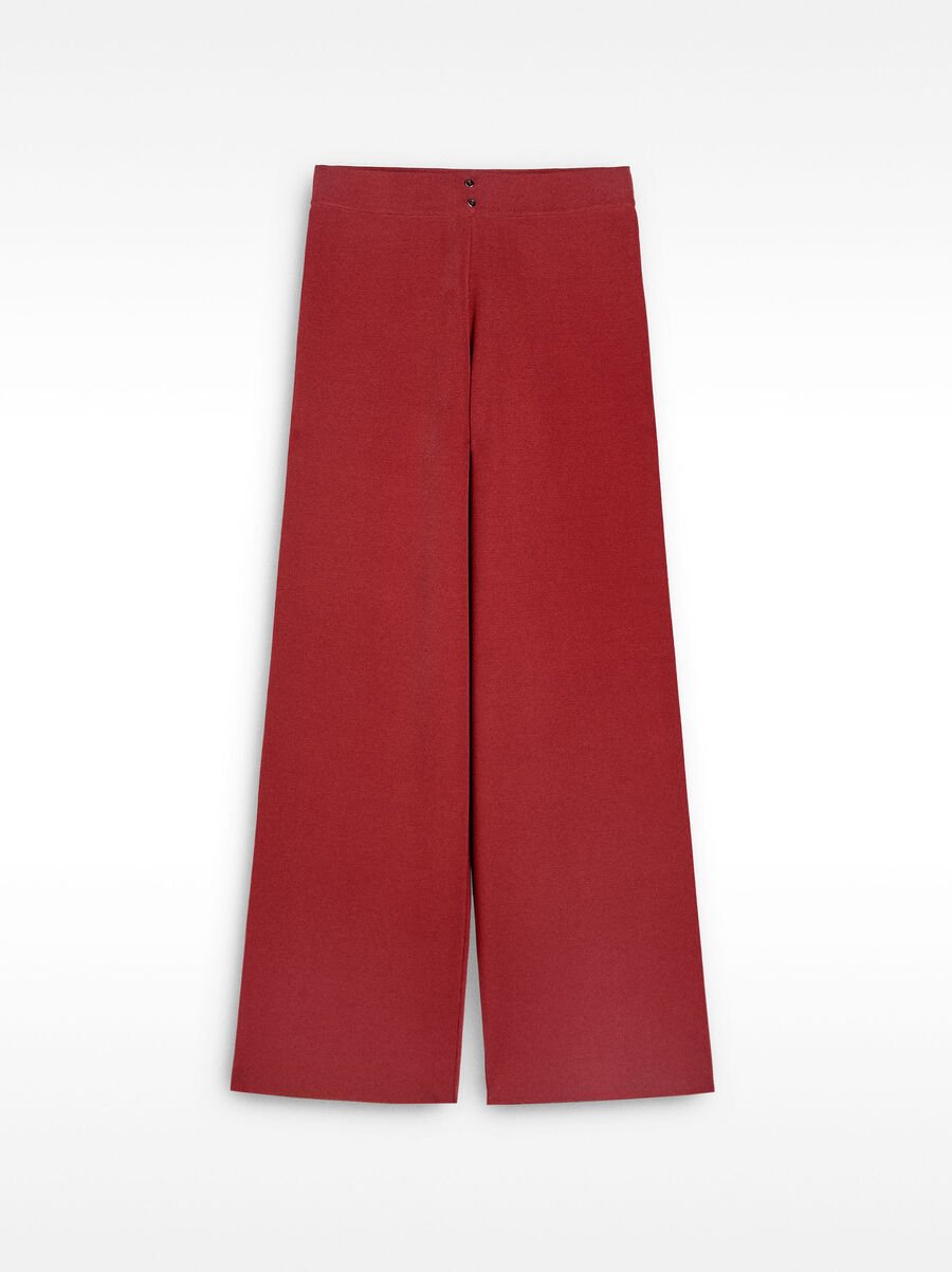 Strickhose mit elastischem Bund