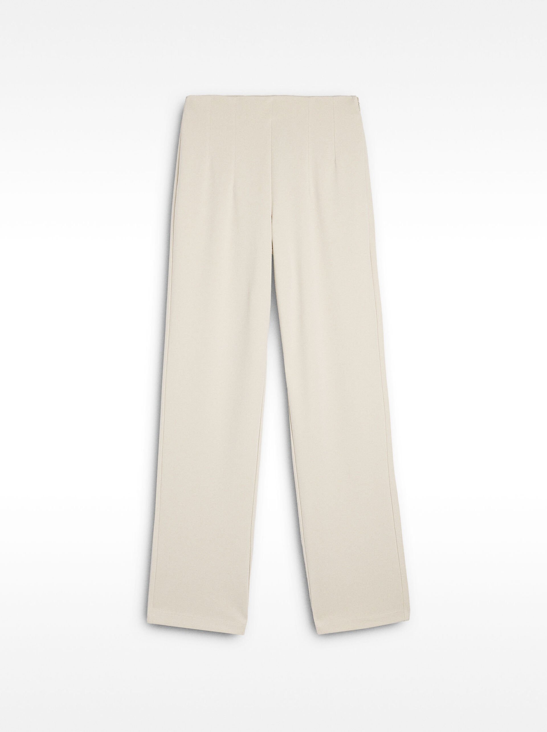 Pleated trousers with elastic waist image number 5.0