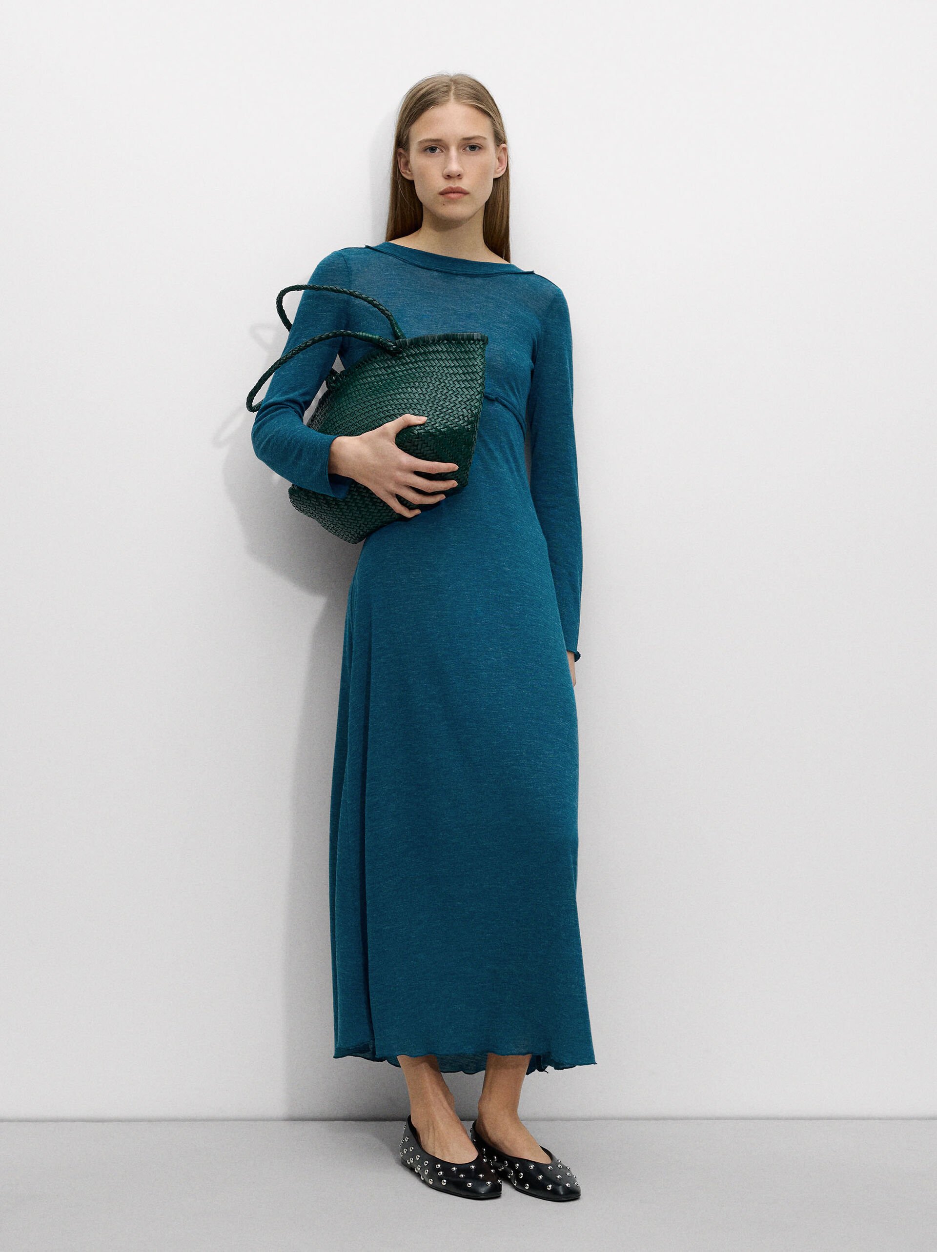 Long sleeve dress image number 0.0