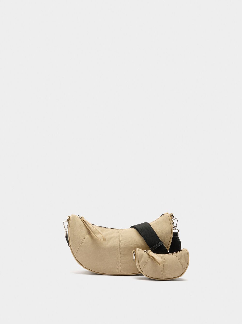 Nylon crossbody bag