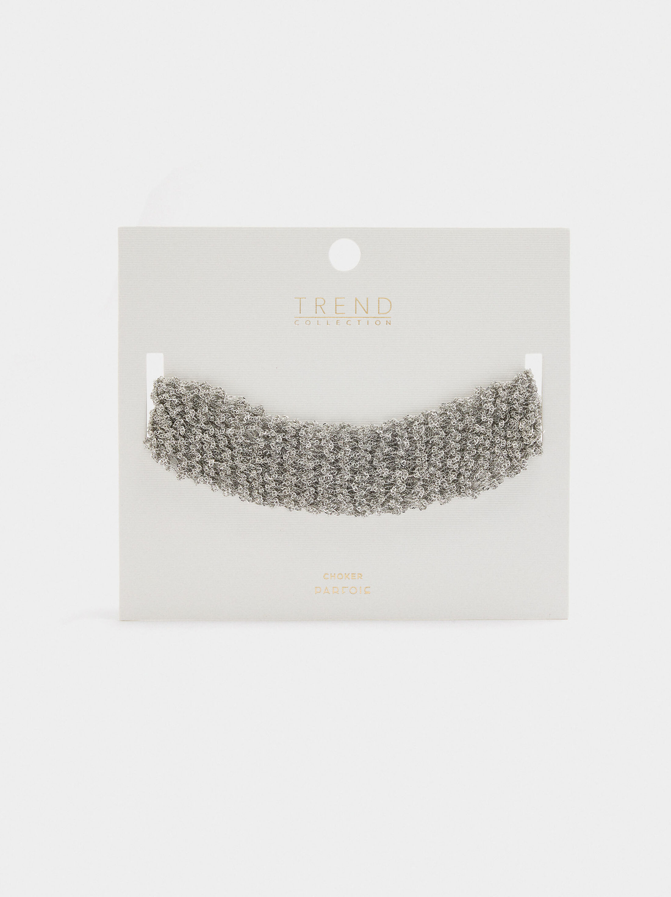 Choker de cadenes creuades image number 3.0