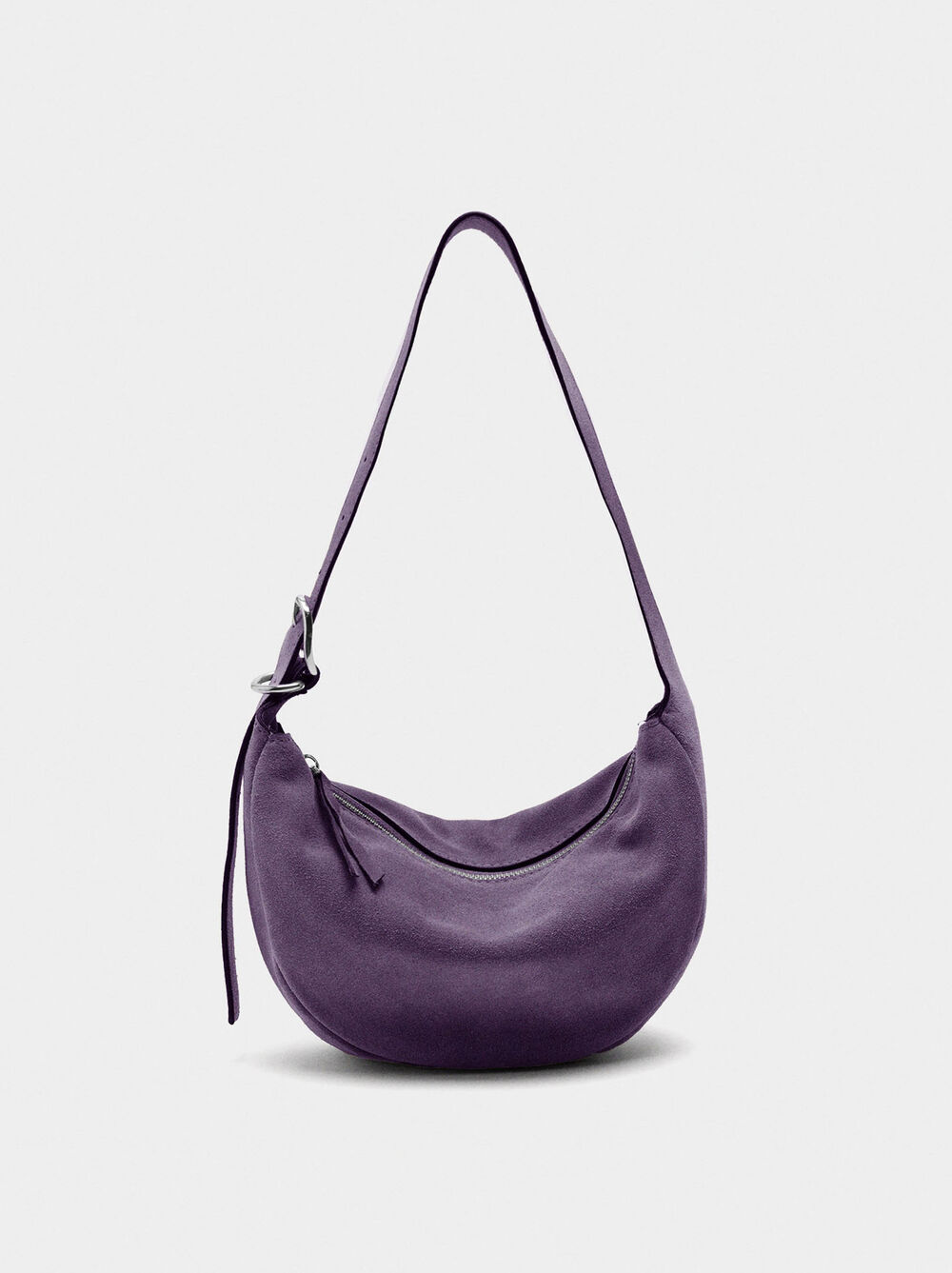 Leather hobo bag
