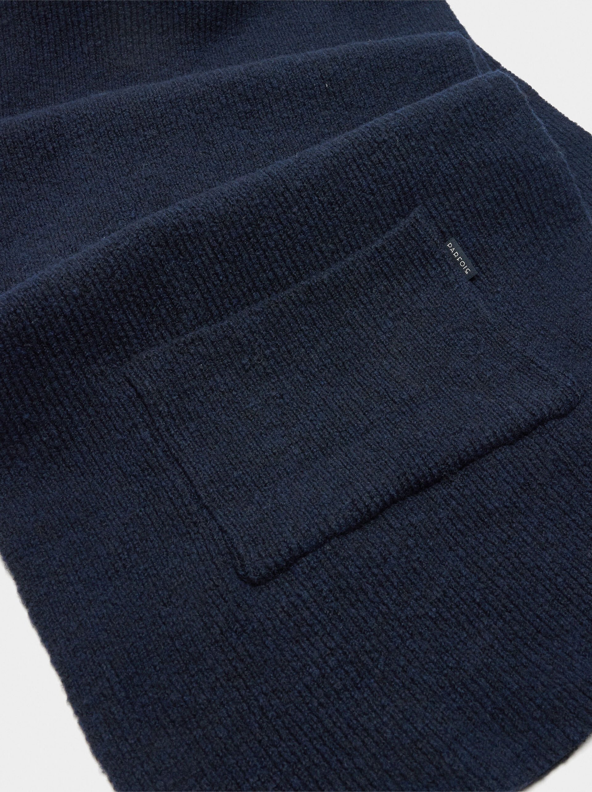 Écharpe avec côtelé lisse image number 1.0