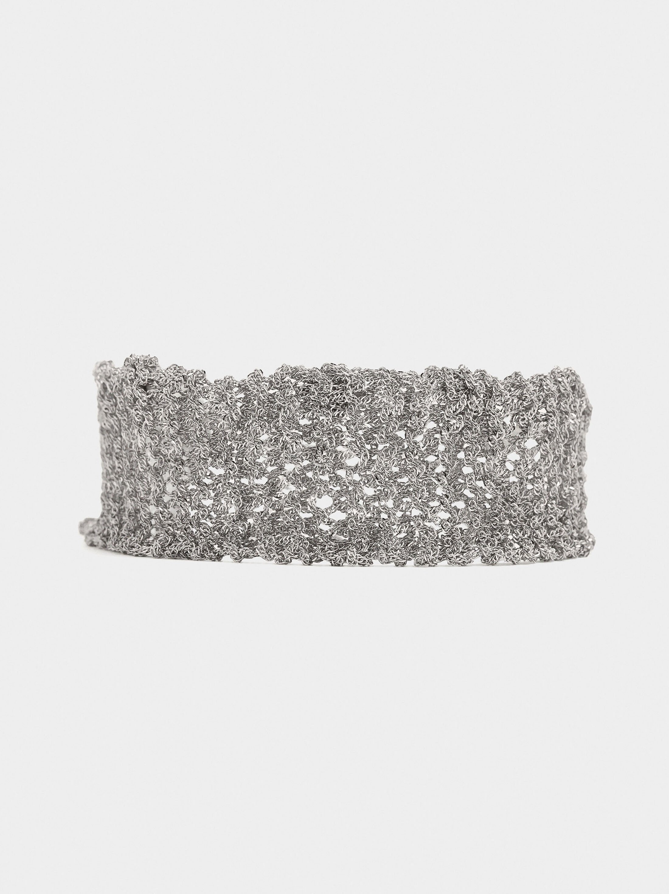 Choker de cadenes creuades image number 0.0