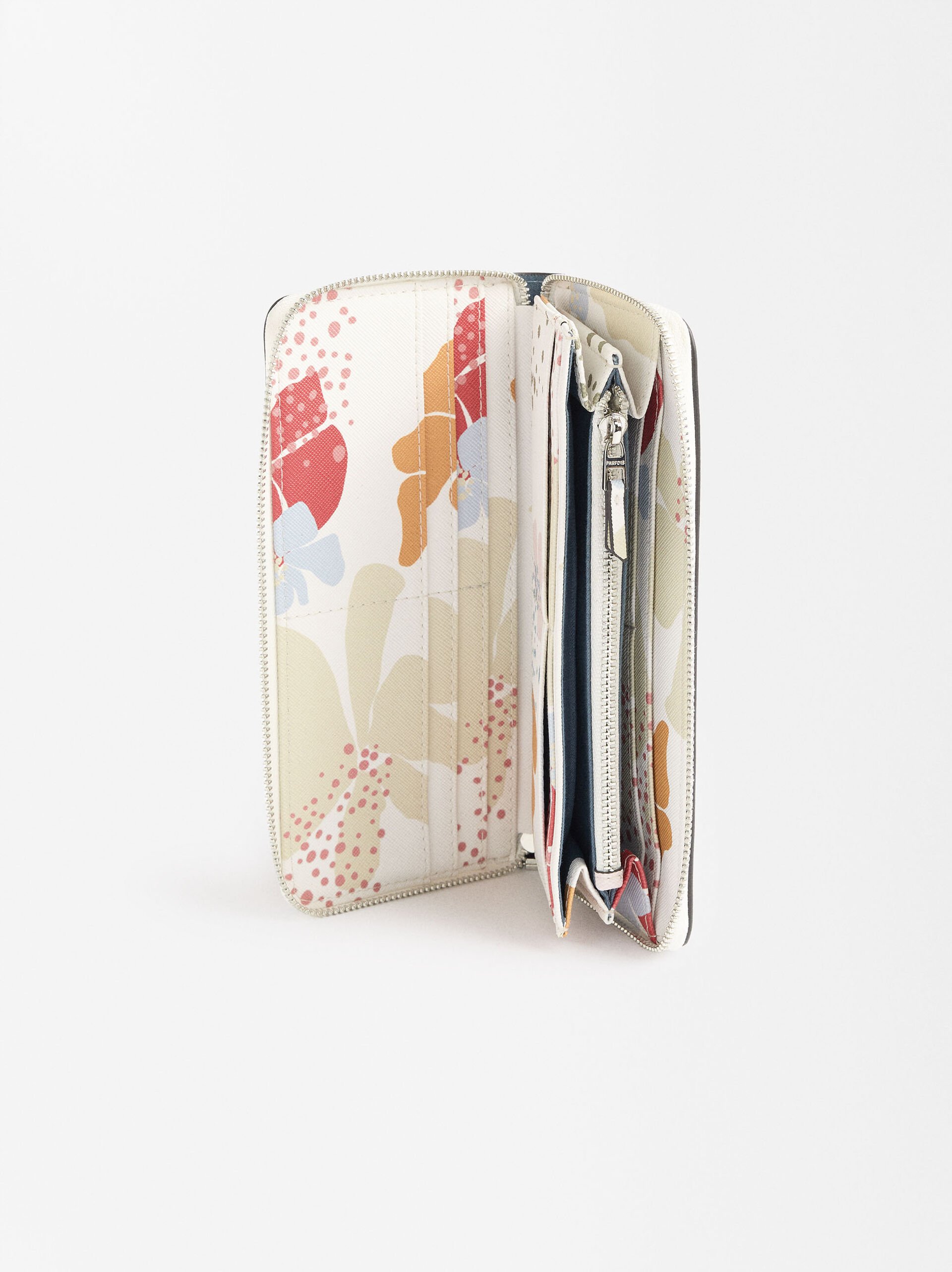 Floral print wallet L image number 3.0