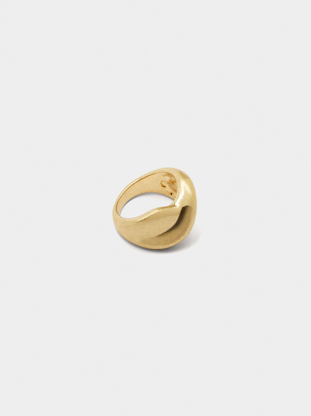 Ring with embossed detail